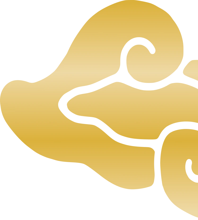Cloud decoration right